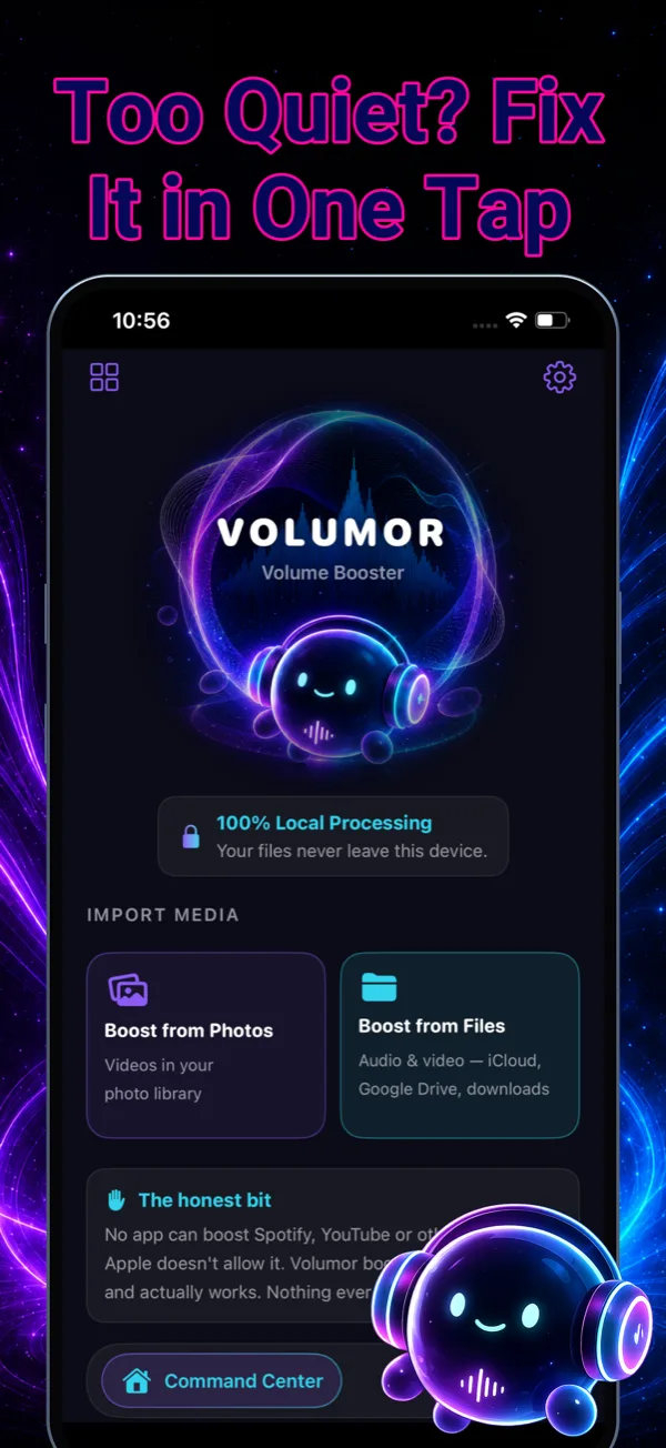 Volumor screenshot 1