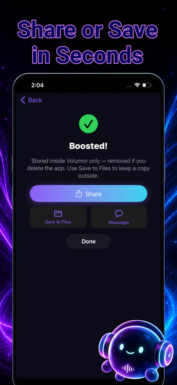 Volumor screenshot 4